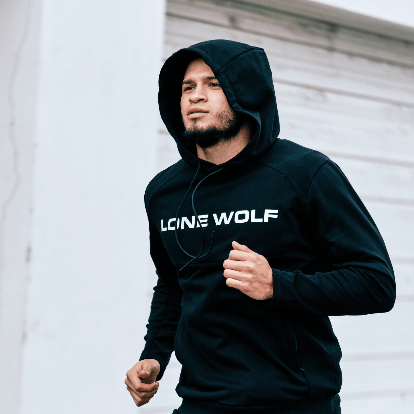 Men s Athletic Hoodies Lone Wolf Fitness