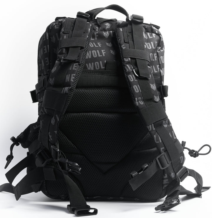 black wolf laptop backpack Gen 3 Midnight Wolf Black 35L Backpack