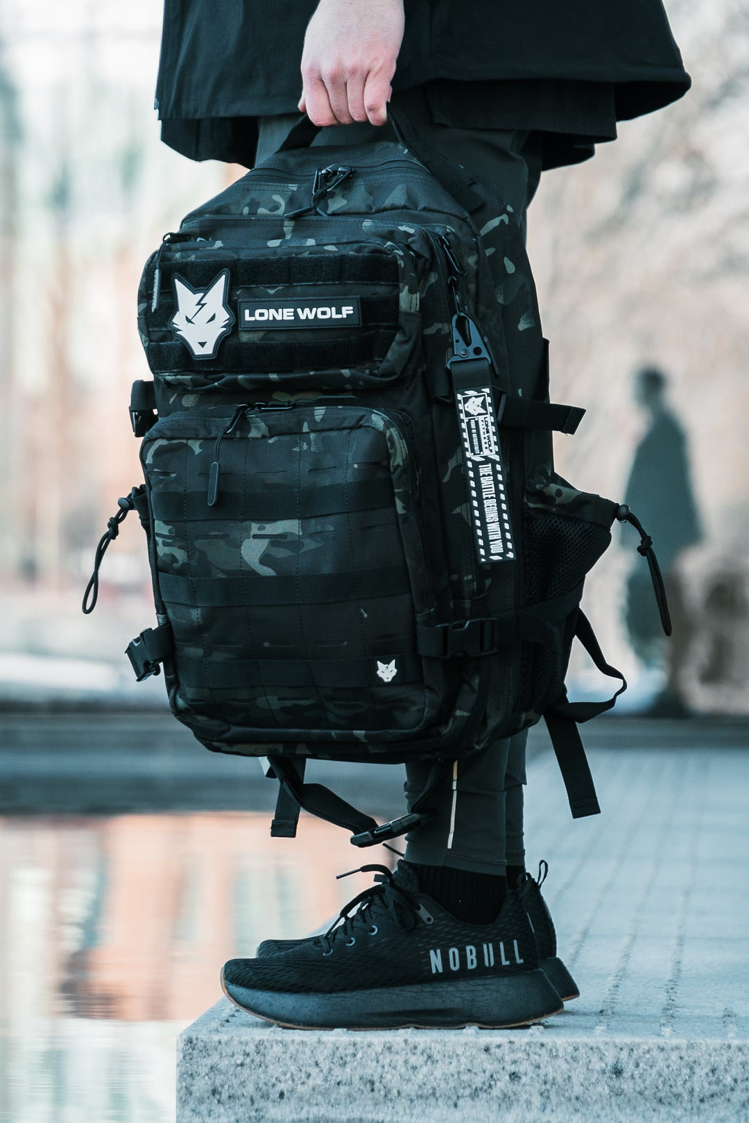 Gen Black Camo 45L Backpack – Lone Wolf Fitness