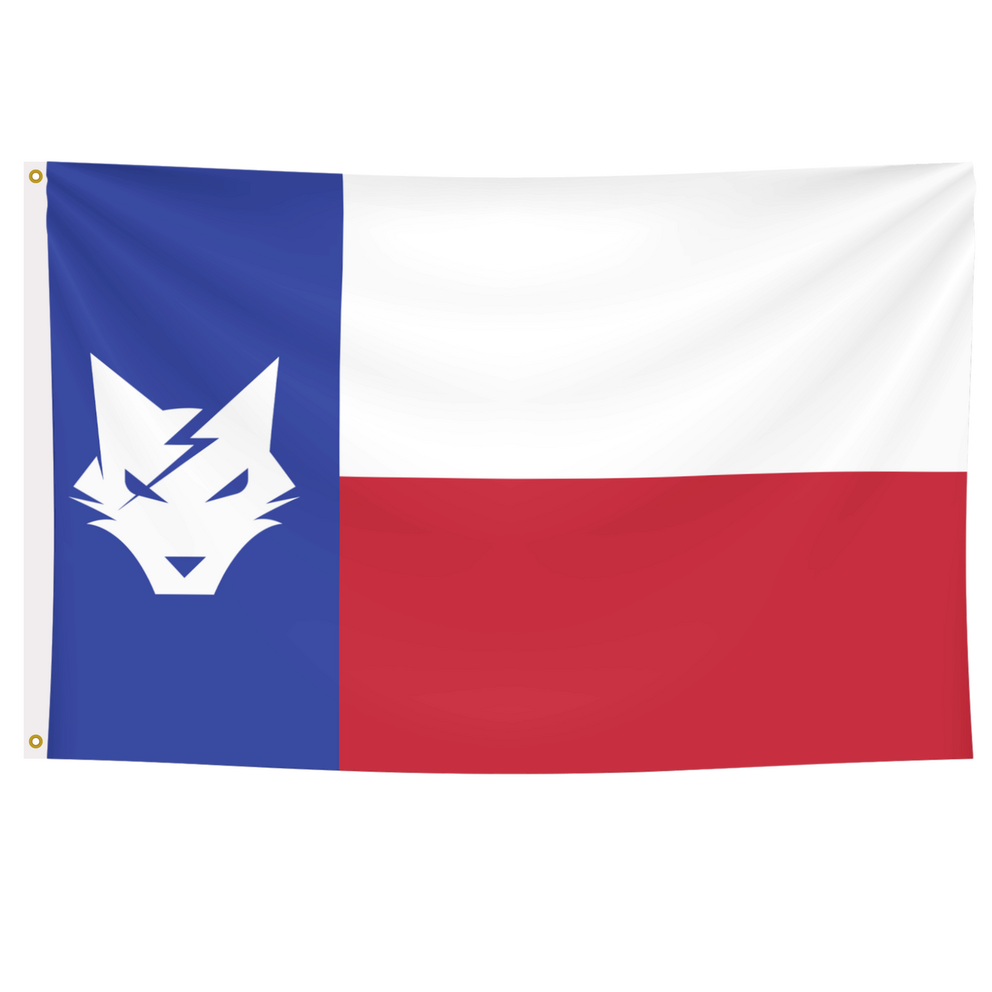 Texas Lone Wolf Flag